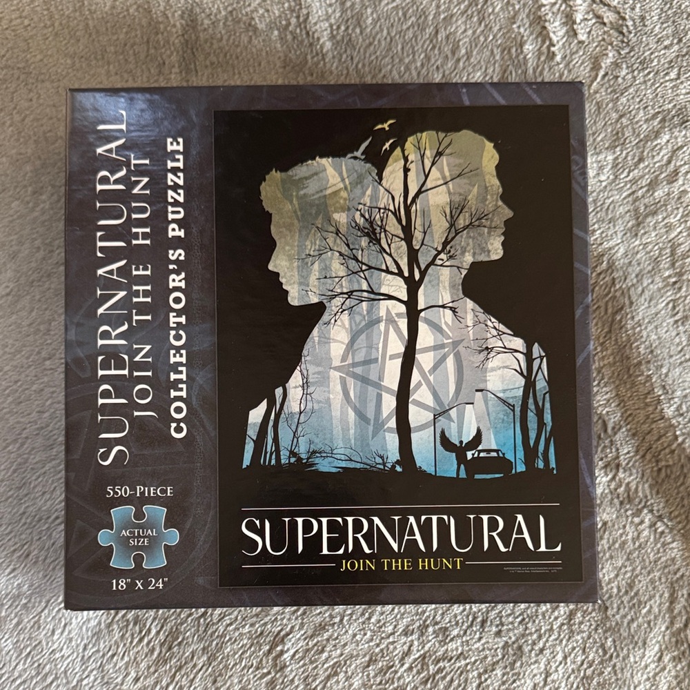 Supernatural Join the Hunt Collector's 550 Piece Puzzle